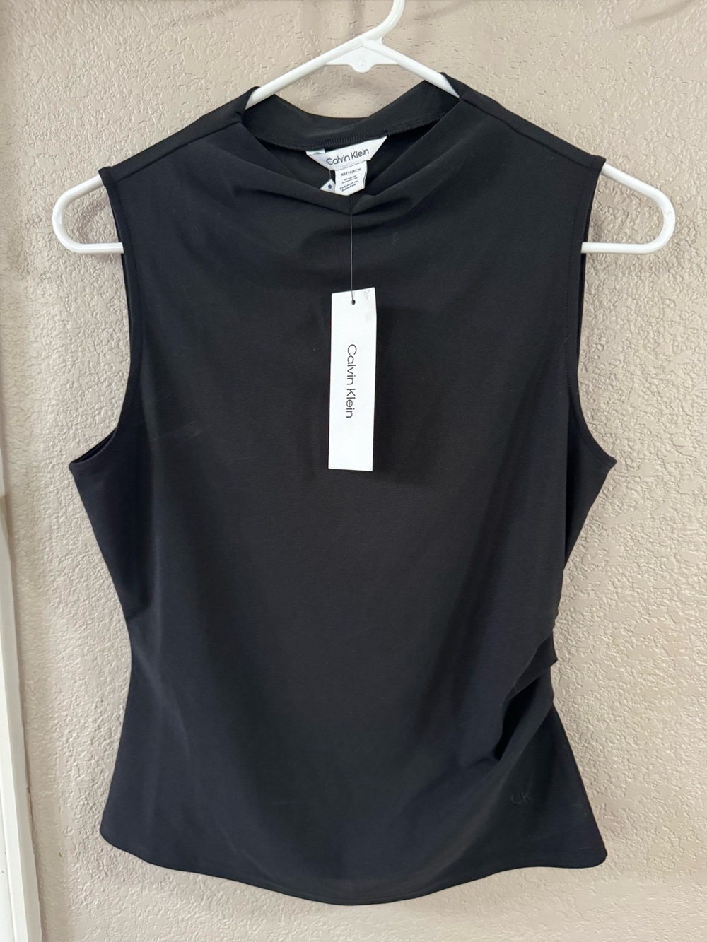 Calvin Klein Mock Neck Top